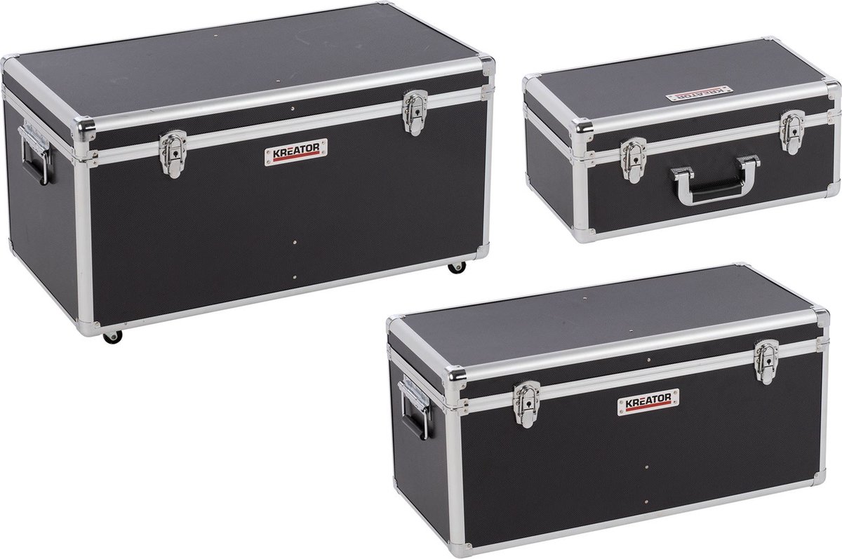 Juego de cajas de herramientas KRT640501B (3 pzs., Ruedas, Se puede cerrar)