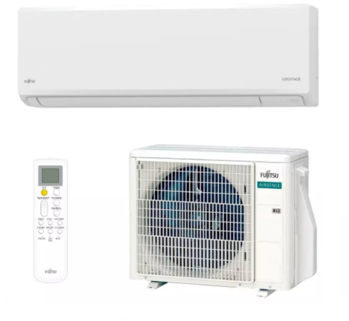 Aire Acondicionado Fujitsu ASY25KN | Clase A++/A+ | 2150 frig/h | Blanco