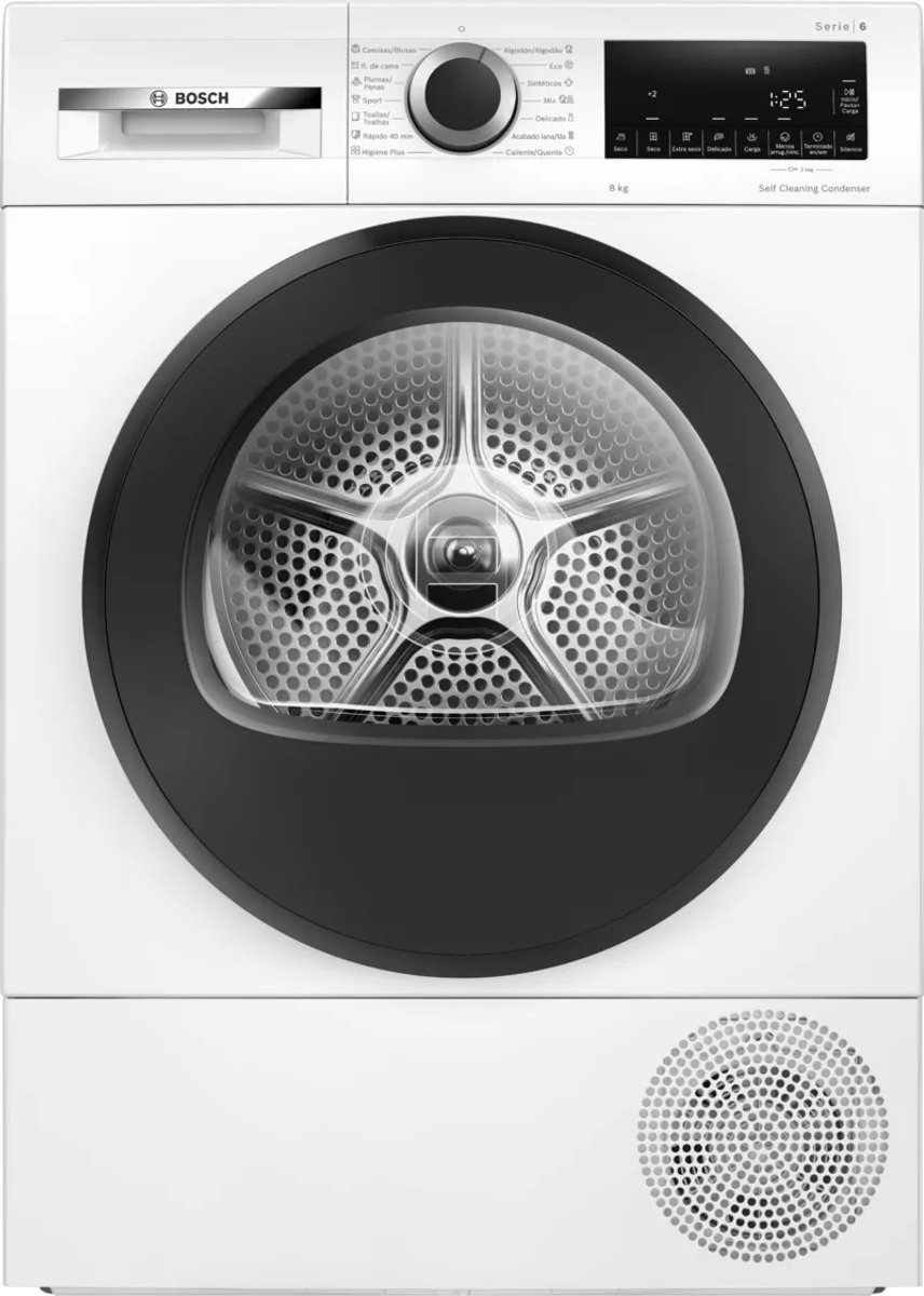 Secadora BOSCH WQG235D1ES | 8K | Blanco