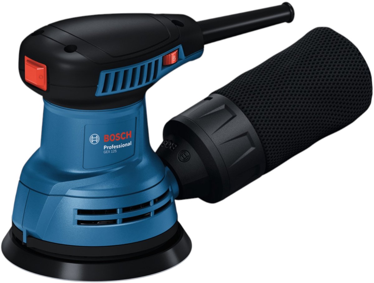 Lijadora excéntrica eléctrica GEX 125 (290 W, Diámetro disco de lija: 125 mm)