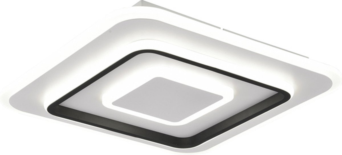 Plafón LED Jora (45 W, L x An x Al: 40 x 40 x 6 cm, Blanco, Blanco cálido)