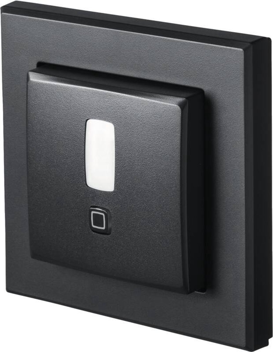 Sensor de movimiento HmIP-SMI55-A (Negro, Funciona con pilas, 150 m)