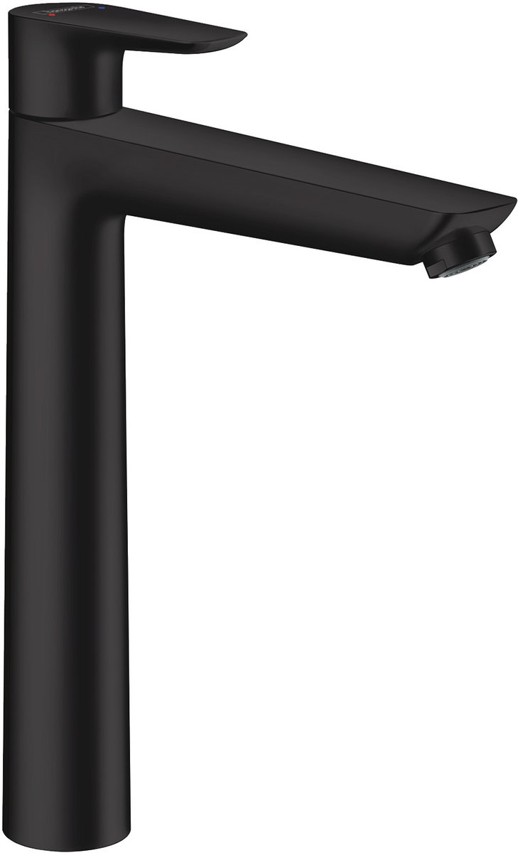 Talis E Grifo de lavabo (Negro, Altura: 29,2 cm)