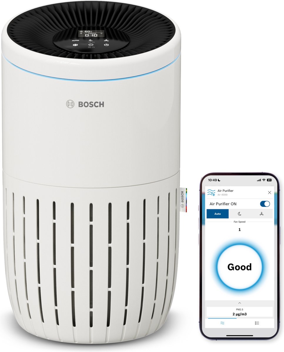 Purificador de aire Air 4000i (Tamaño de la estancia: 62,5 m², Blanco)