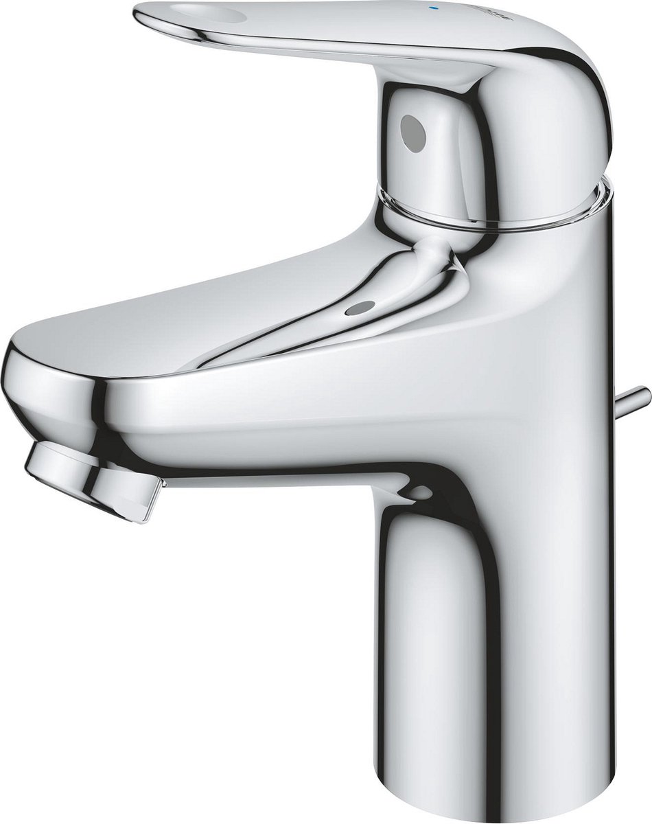 Grifo de lavabo Swift S (Cromo, Brillante)