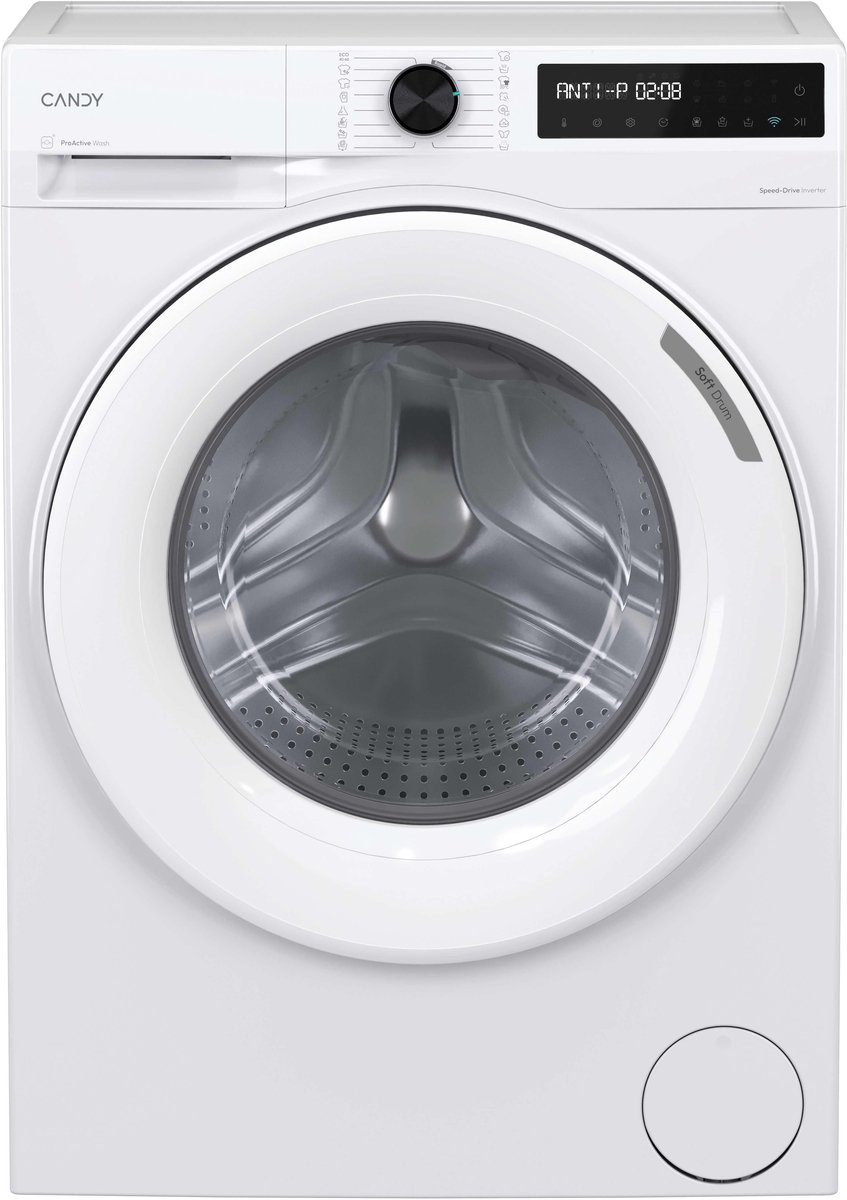Lavadora Carga Frontal ProWash 500 Candy BR 48SL6-S | 8 Kg | 1400 Rpm | Blanca
