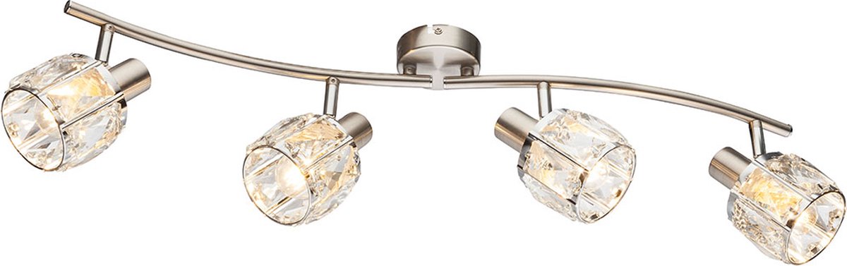 Regleta LED Robby (40 W, L x An x Al: 70 x 31,5 x 18 cm, Plata)