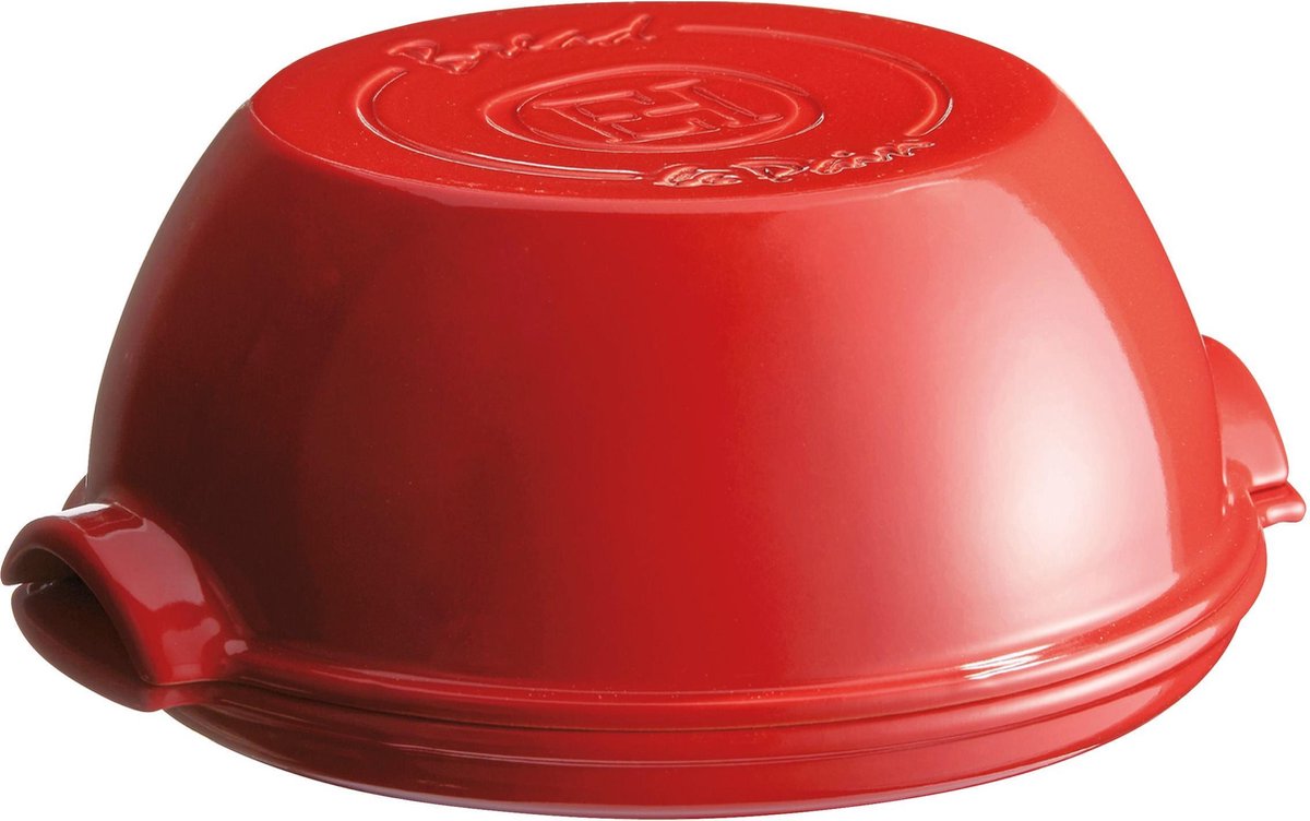 Emile Henry Moule à pain ovale Emile Henry 5,2 L Rouge