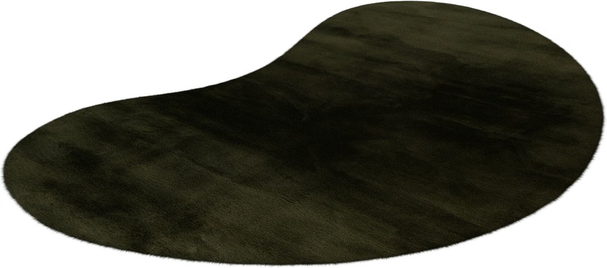 Alfombra de pelo Happy Ovalada (Basil, 230 x 160 cm, Ovalada, 100% Poliéster)