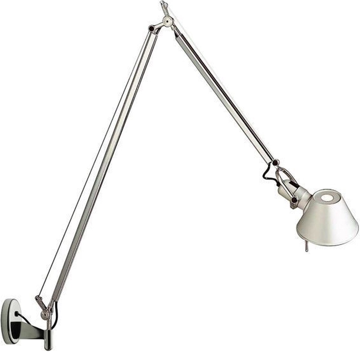 Artemide Applique da parete Tolomeo Braccio Aluminium