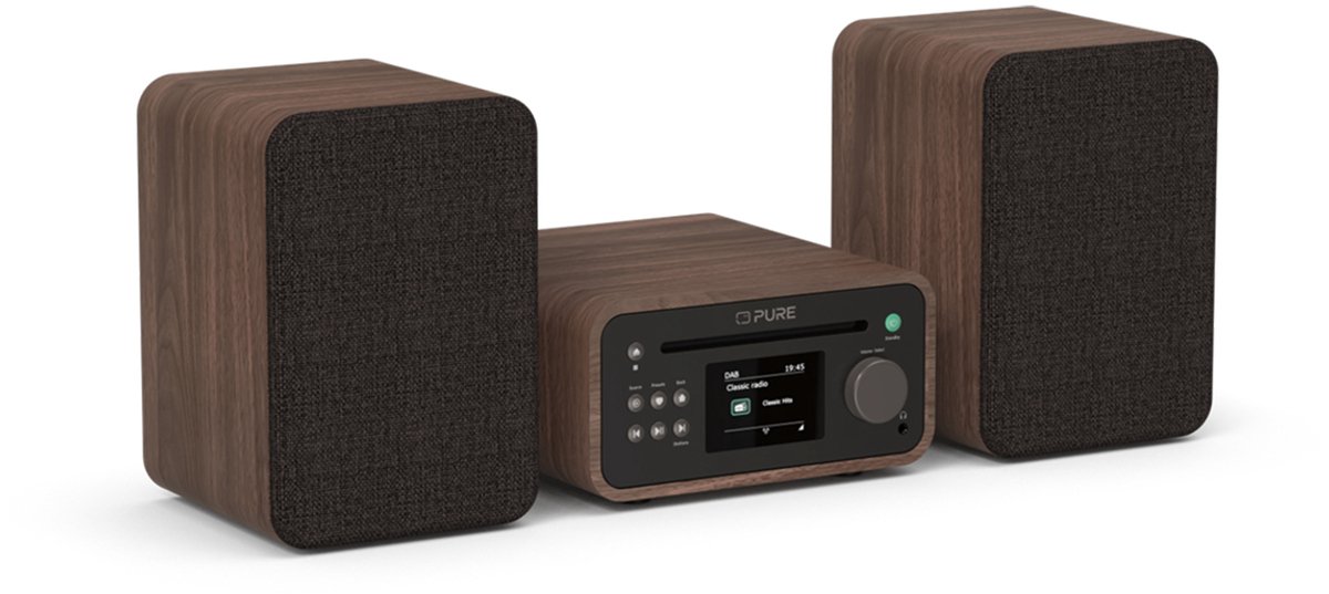 CADENA PURE CLASSIC STEREO MINI CAFE CD BT USB