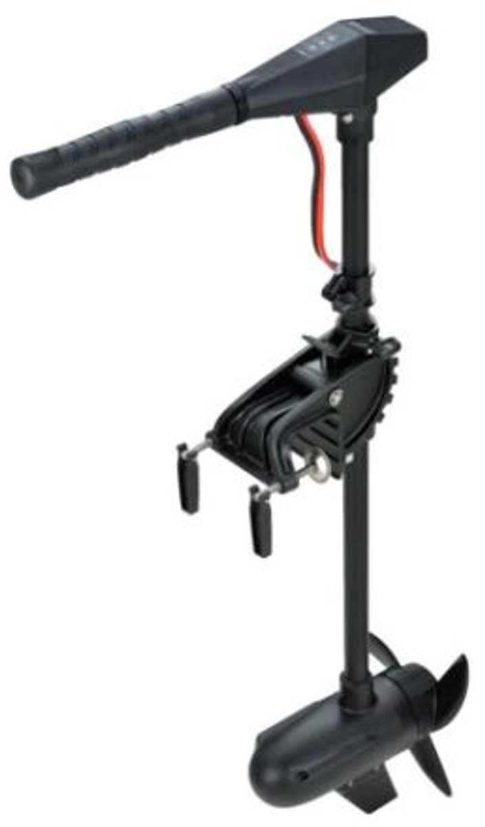 Motor fueraborda eléctrico X180 (1,2 kW, Control de timón, Longitud del eje: 76,2 cm)