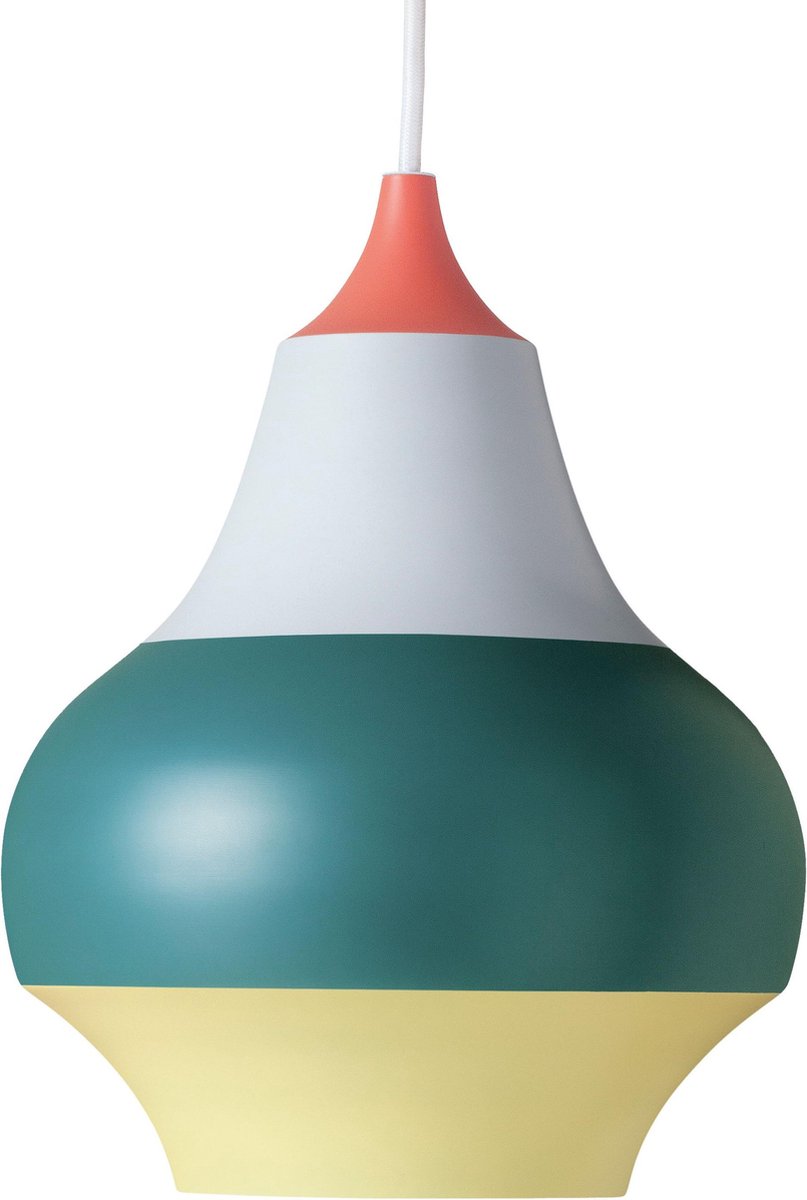 Louis Poulsen Lampada a sospensione Cirque Ø22 cm Rosso