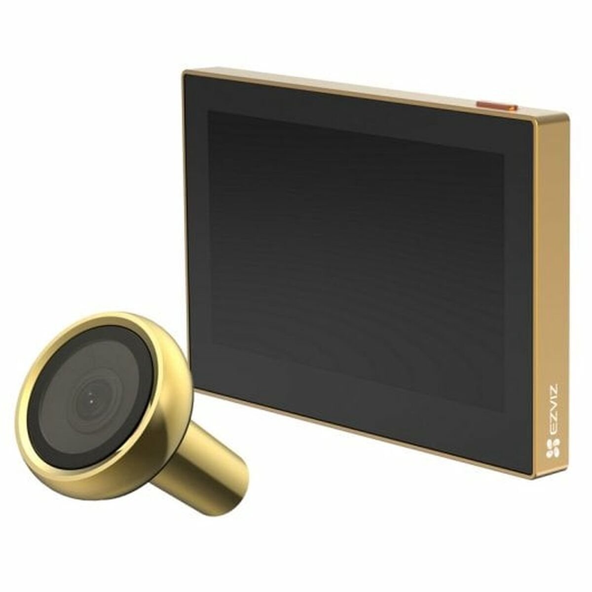Mirilla digital HP2 (Negro/Oro)