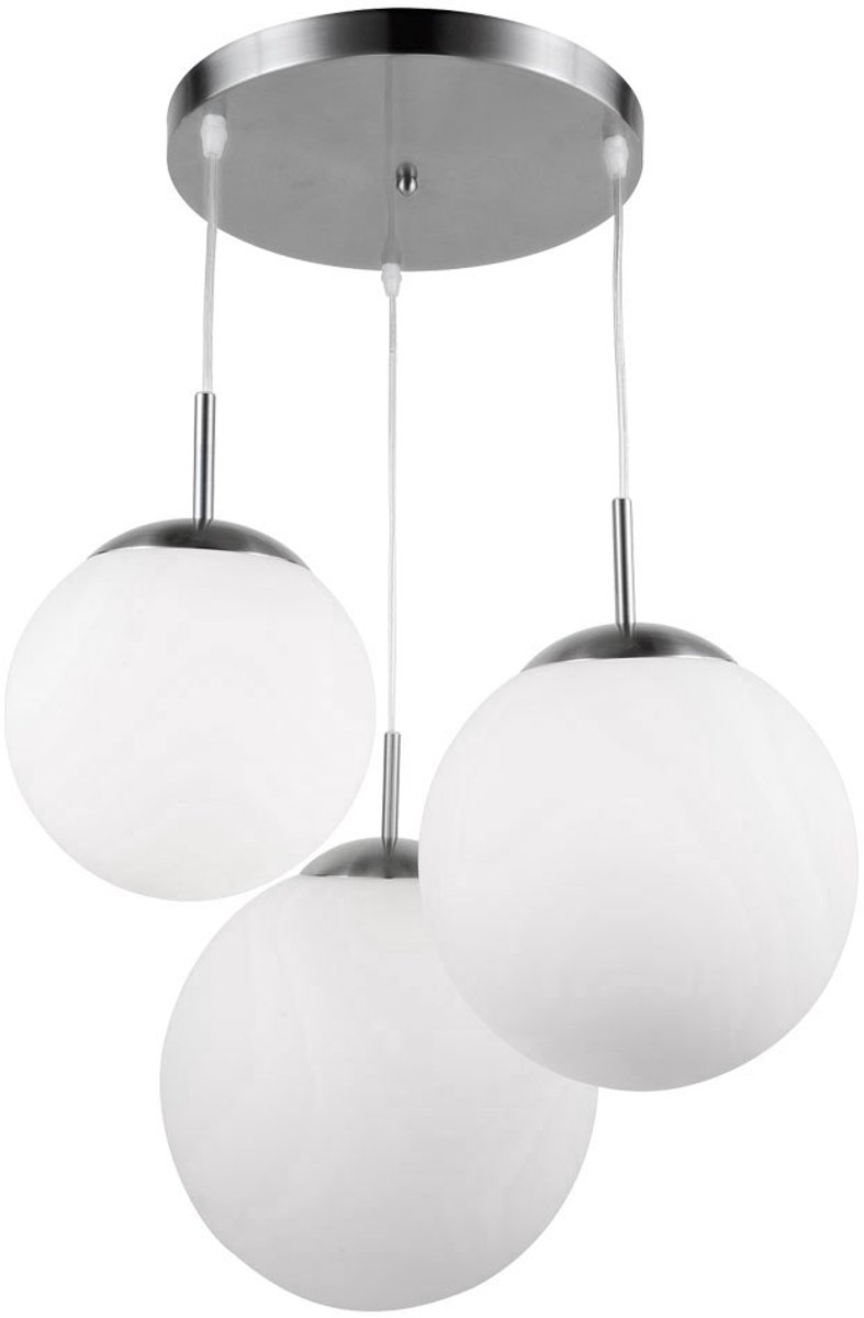 Joel Lámpara colgante (60 W, Ø x Al: 30 x 80 cm, Plata, Plata)