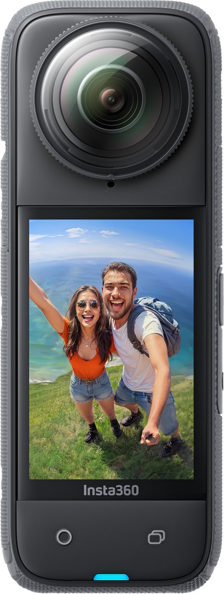 Cámara Deportiva Insta360 X4 | 8K | IPX8 | HDR Activo 360° | Negro