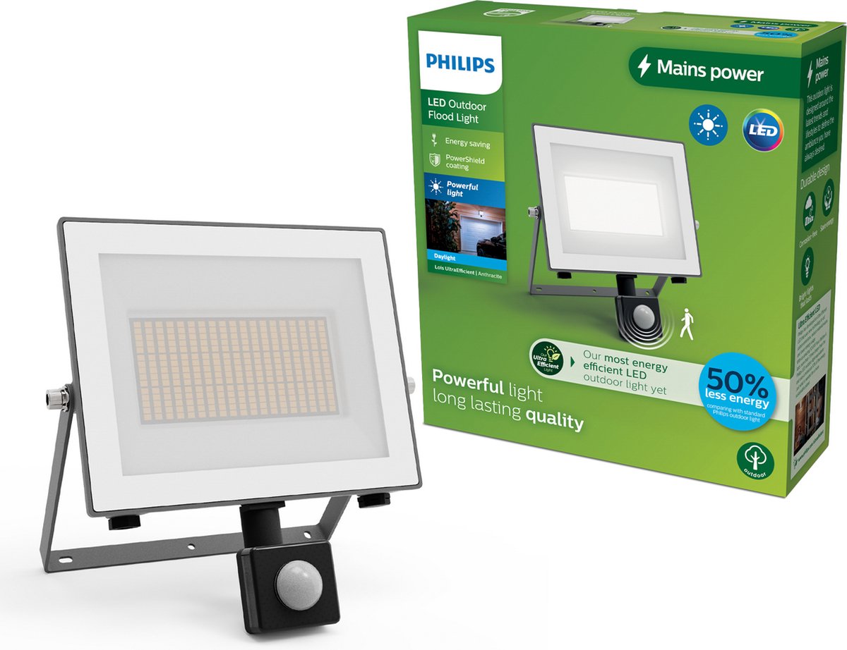 Aplique exterior LED Lois (24 W, 20 x 6 x 21 cm, Antracita, IP65)