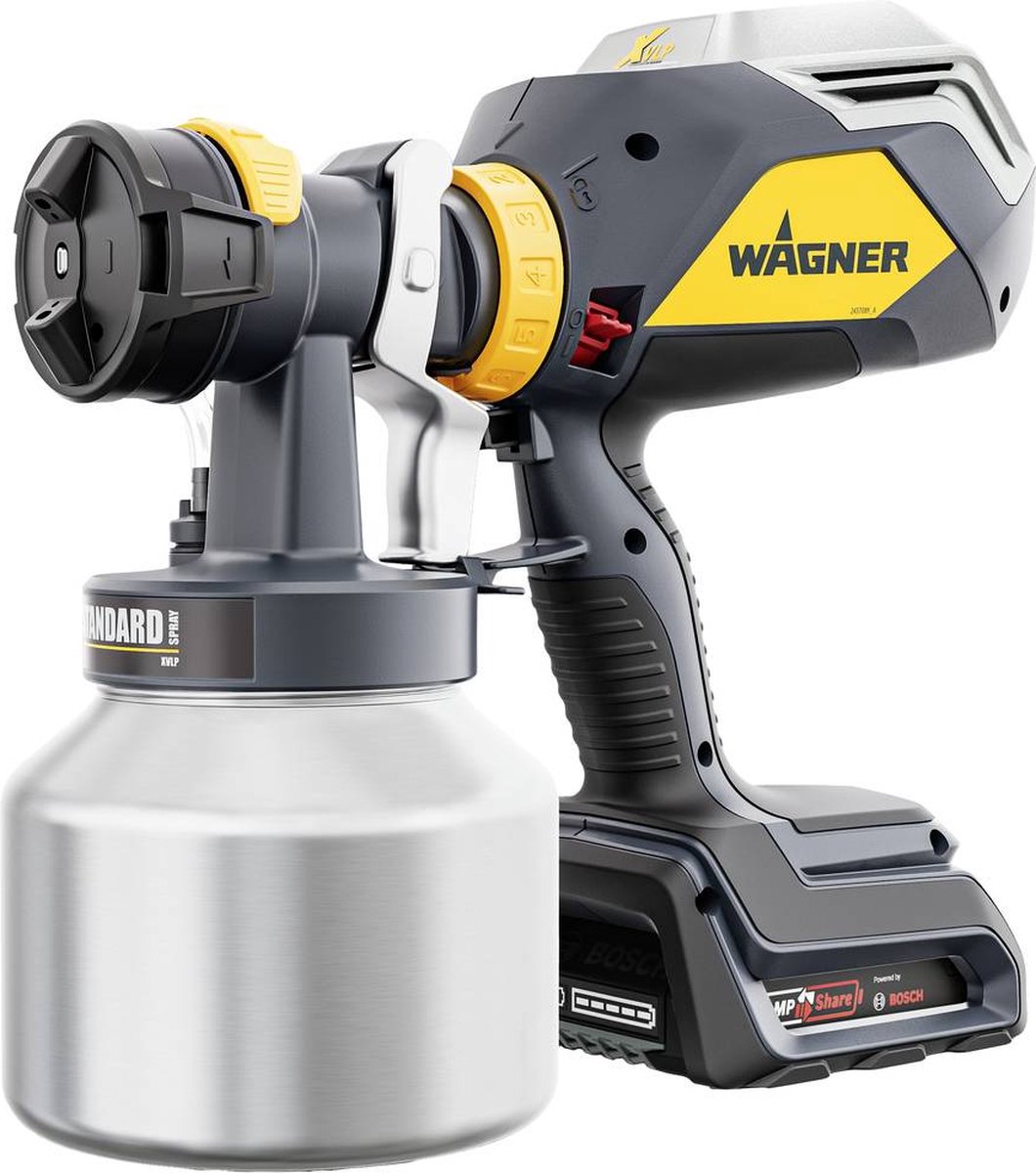 Sistema de pulverización de pintura de batería FinishControl 4000 (18 V, Sin batería)