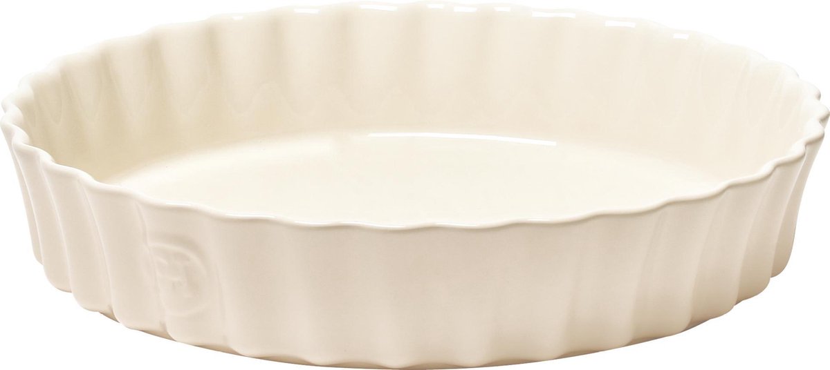 Emile Henry Plat à tarte Emile Henry Ø28 cm Cream
