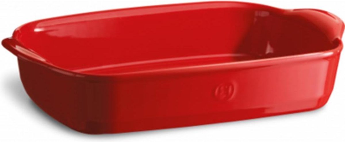Emile Henry Plat à four Emile Henry L 4 L Rouge