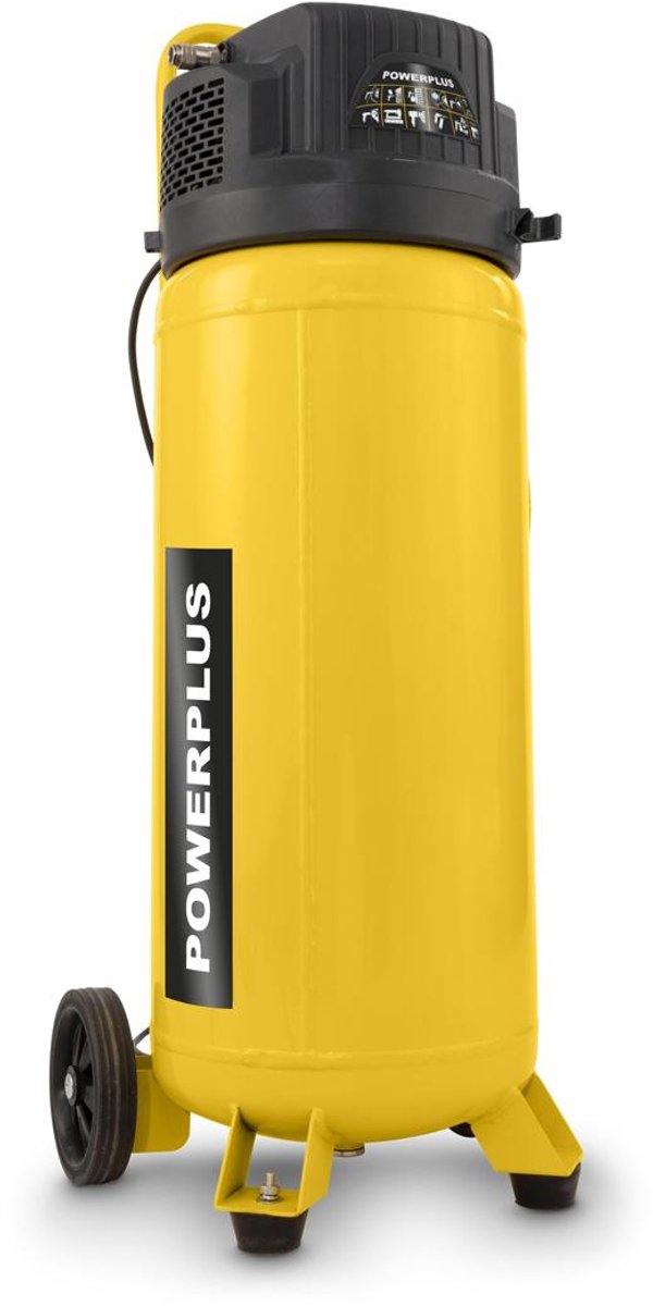 Compresor POWX17500 (1.500 W, Presión máx.: 10 bar, 50 l, Lubricación: Sin)