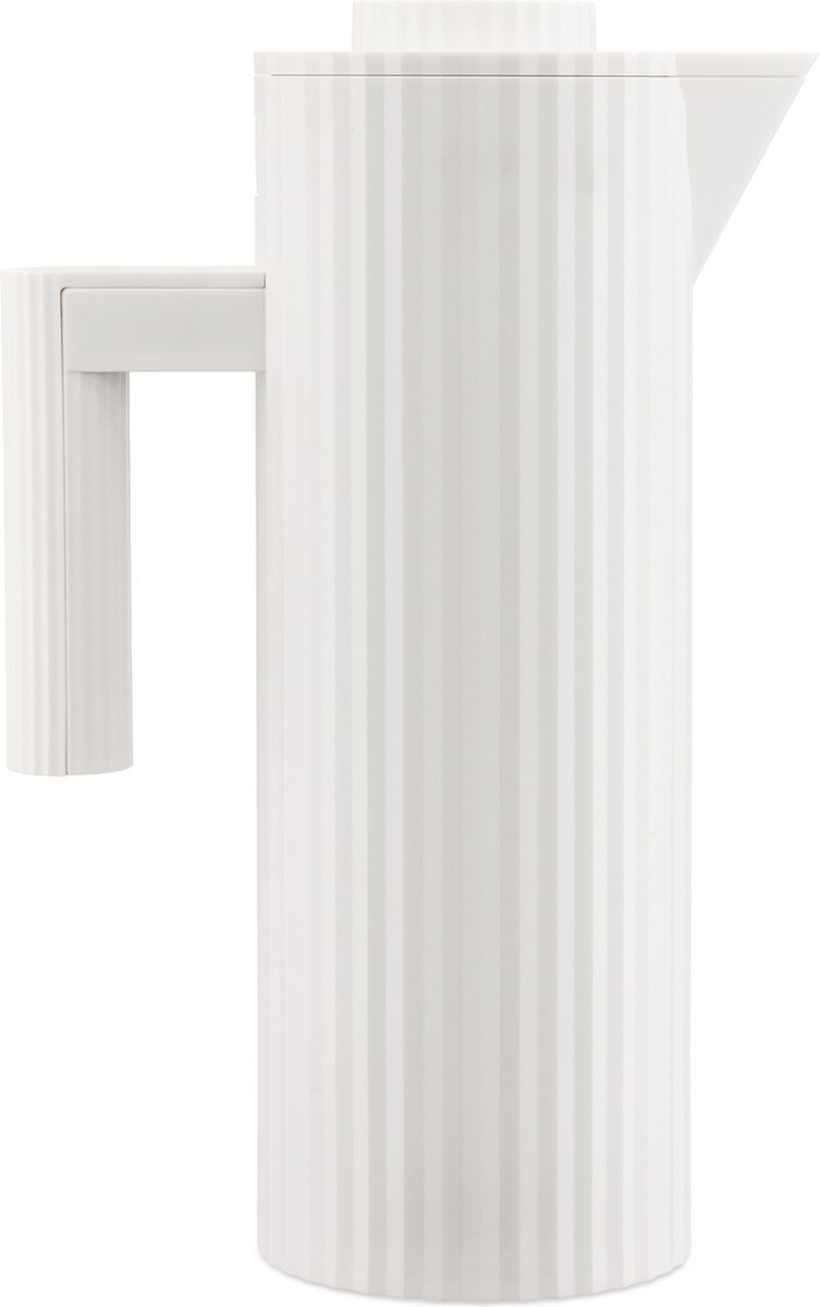 Alessi Jarra térmica Plissé 1 L Blanco