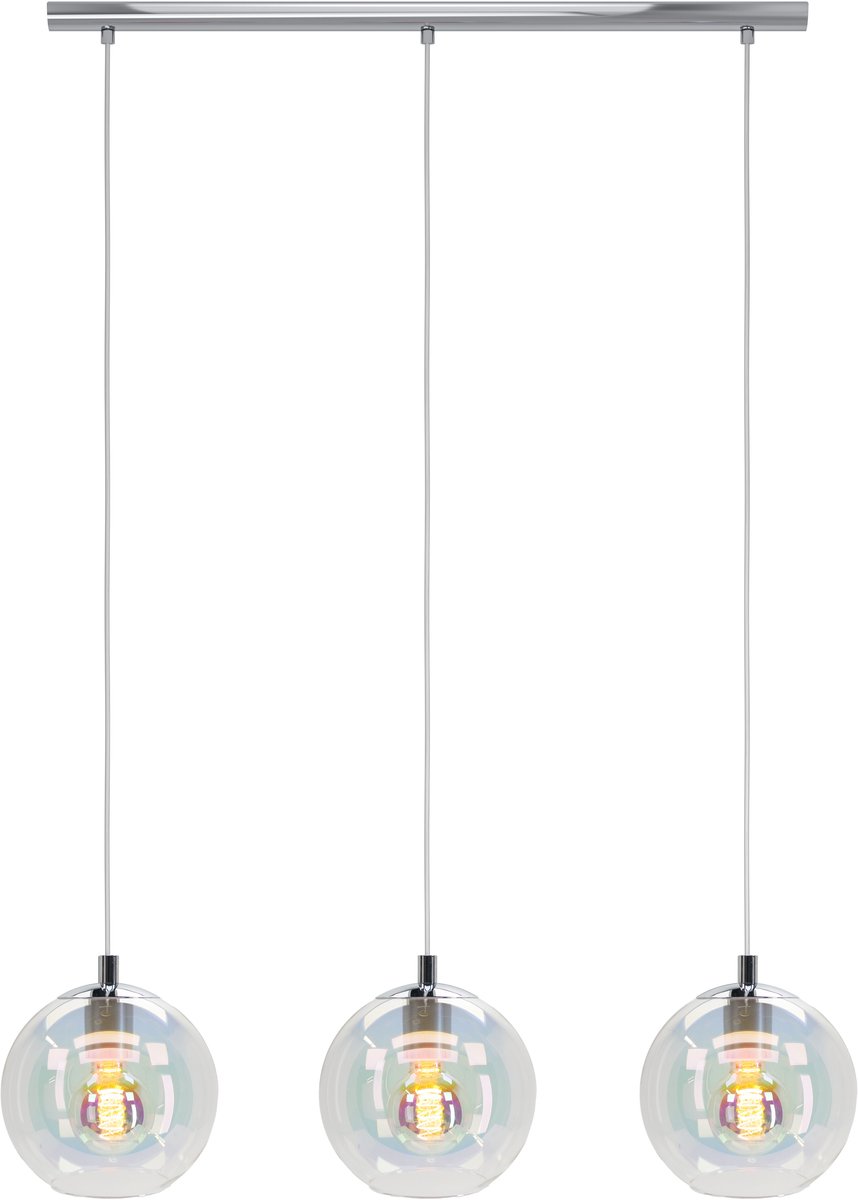 Lámpara colgante Ariscani 2 (60 W, L x An x Al: 76,5 x 16,5 x 110 cm, Cromo, E27)