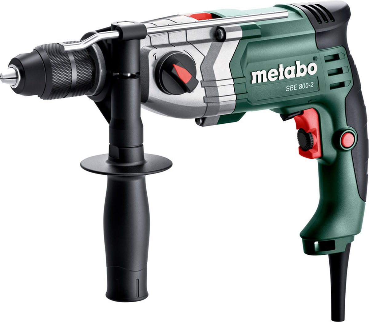 Taladro percutor SBE 800-2 (800 W, Portabrocas de sujeción rápida, Número máx. de impactos: 51.200 /min)