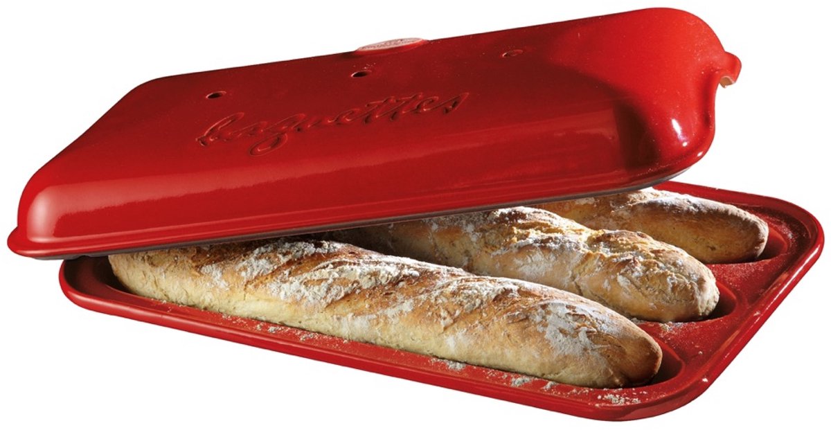 Emile Henry Moule à baguette Emile Henry Rouge