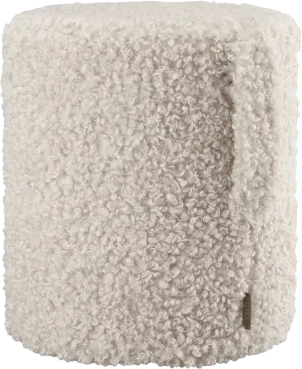 blomus Pouf Teddy Moonbeam, Ø35x40 cm