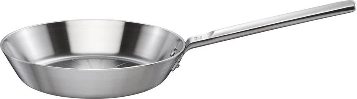 Fiskars Sartén acero inoxidable sin recubrimiento Norden Steel Ø24 cm