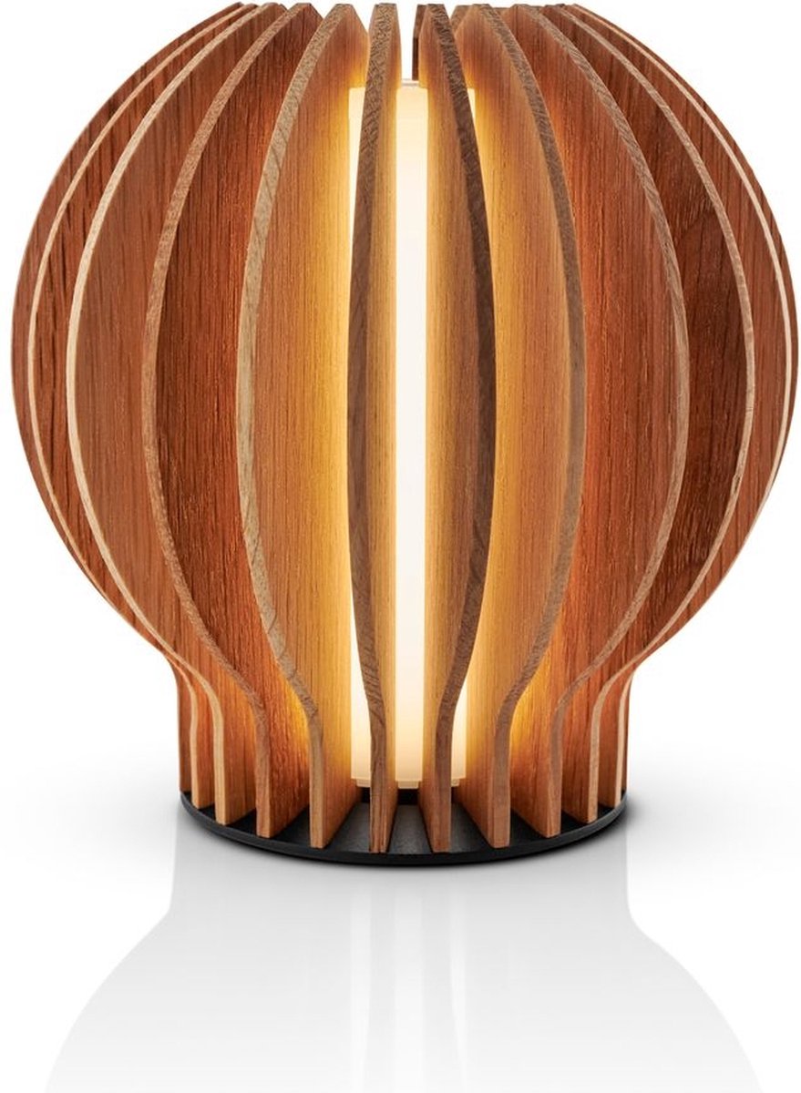 Eva Solo Lámpara recargable Eva Solo Radiant LED redonda Oak