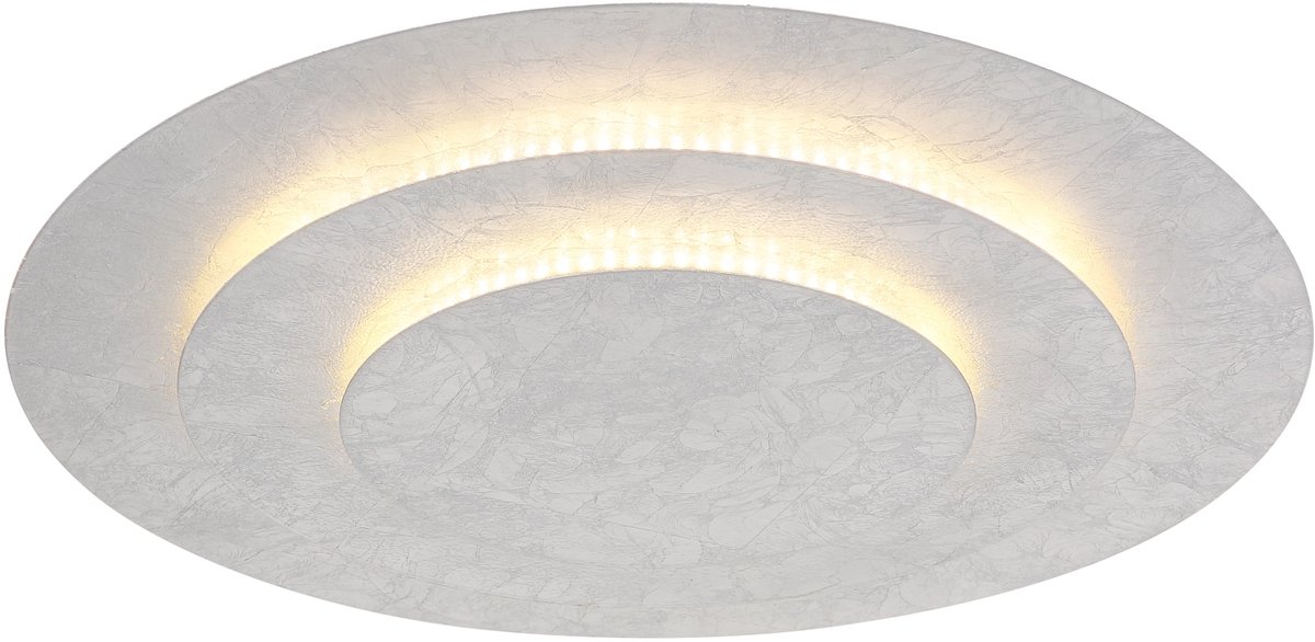 Plafón LED redondo Heda (40 W, Ø x Al: 49 x 7,5 cm, Blanco cálido)