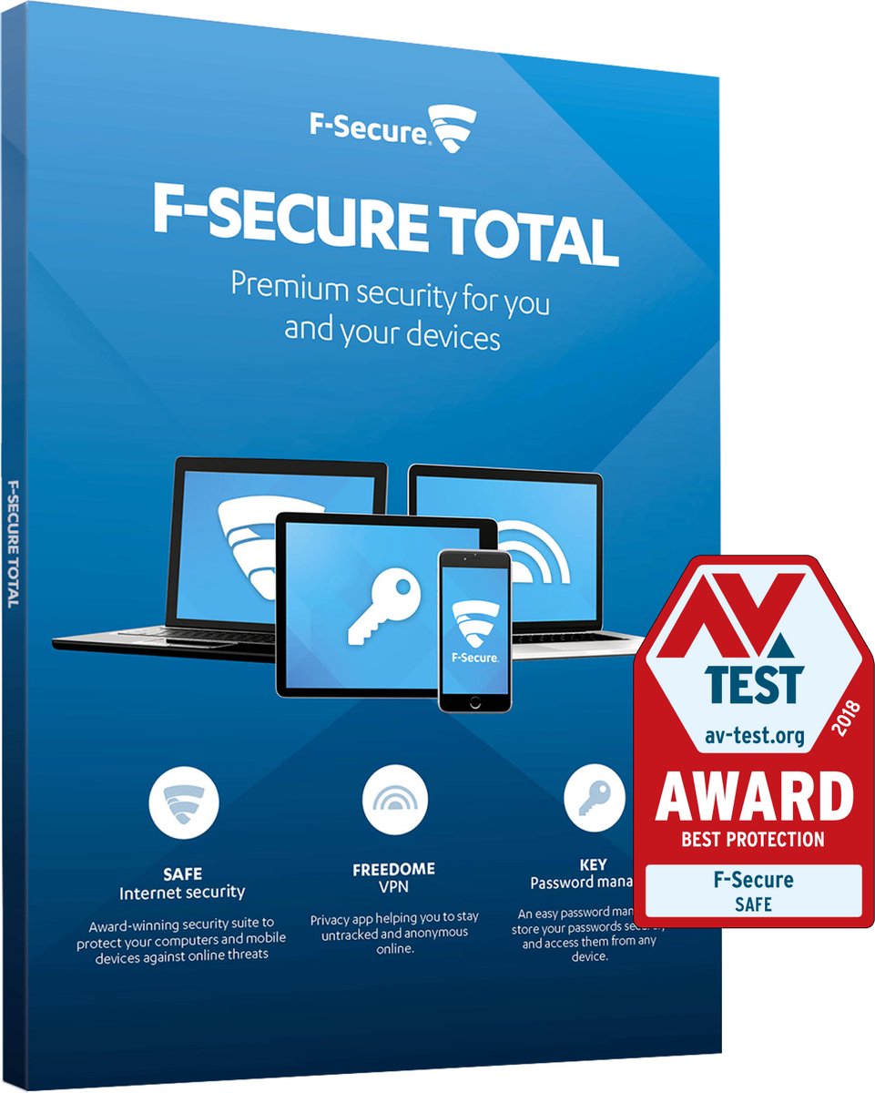 F-Secure Total [5 Geräte - 2 Jahre]