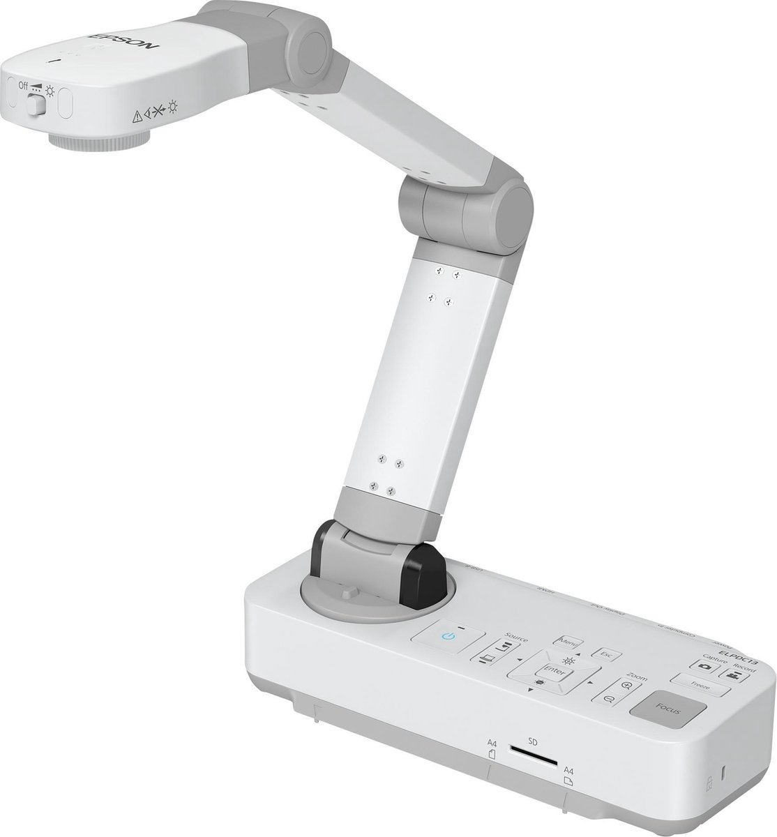 EPSON ELPDC13 Dokumentenkamera - Full HD, 16x Zoom, 30 FPS, LED