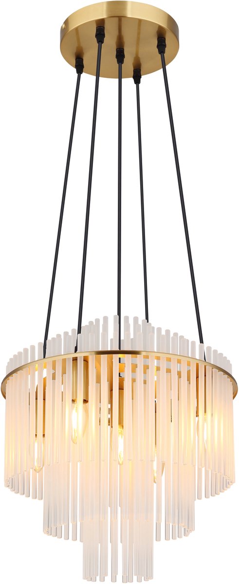 Lámpara colgante Gorley (40 W, Ø x Al: 40 x 120 cm, E14)