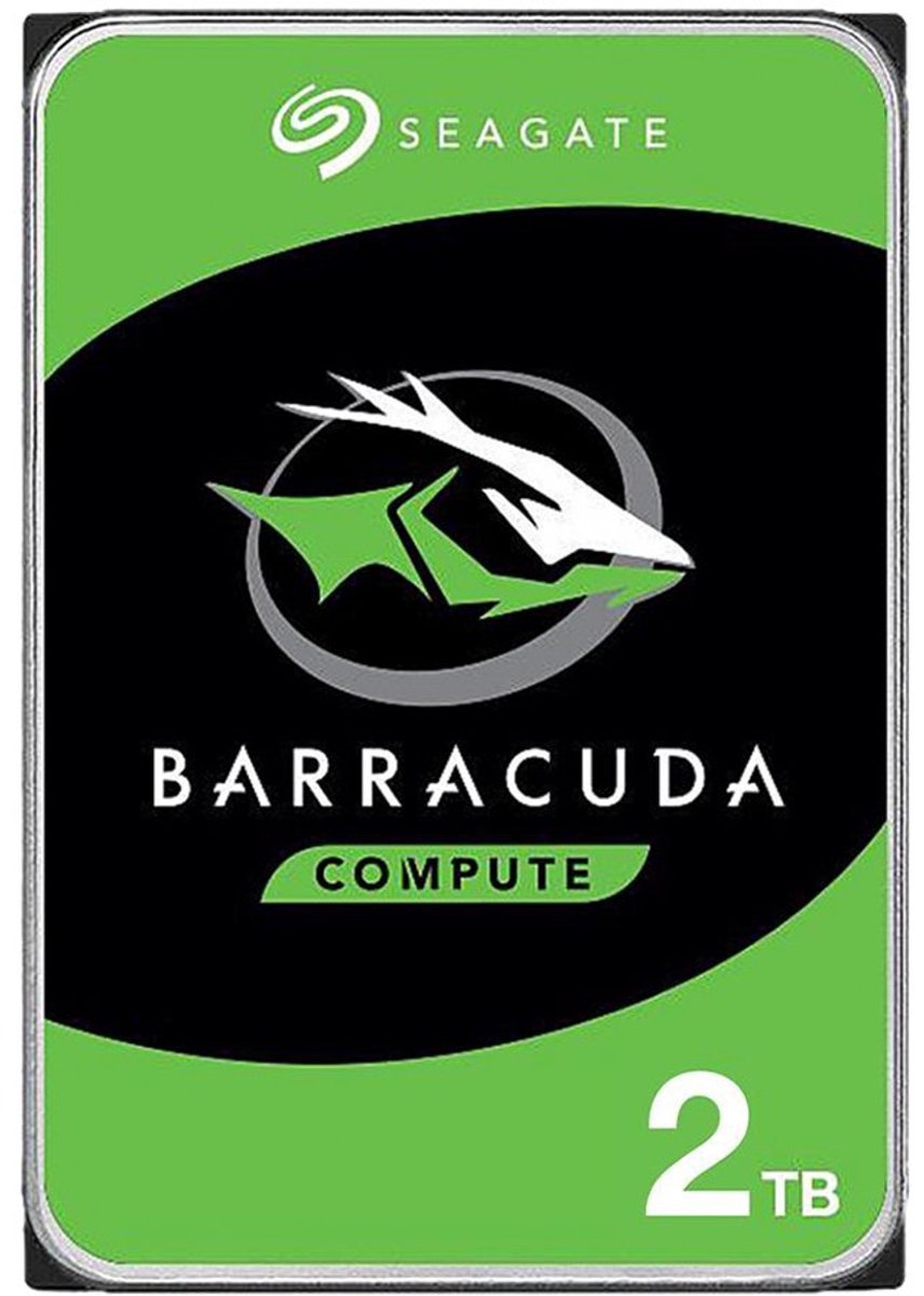 Seagate BarraCuda 2TB 3.5 Zoll SATA 6Gb/s 256MB Cache - interne Festplatte