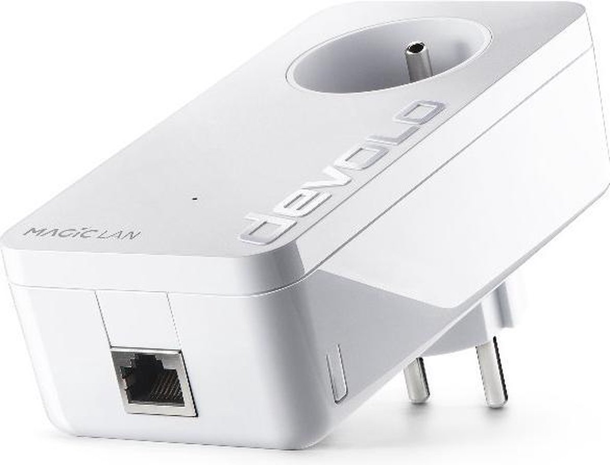 devolo Magic 1 LAN Powerline Starter Kit Powerline bis zu 1.200 Mbit/s, 1x Gigabit LAN (pro Einheit)
