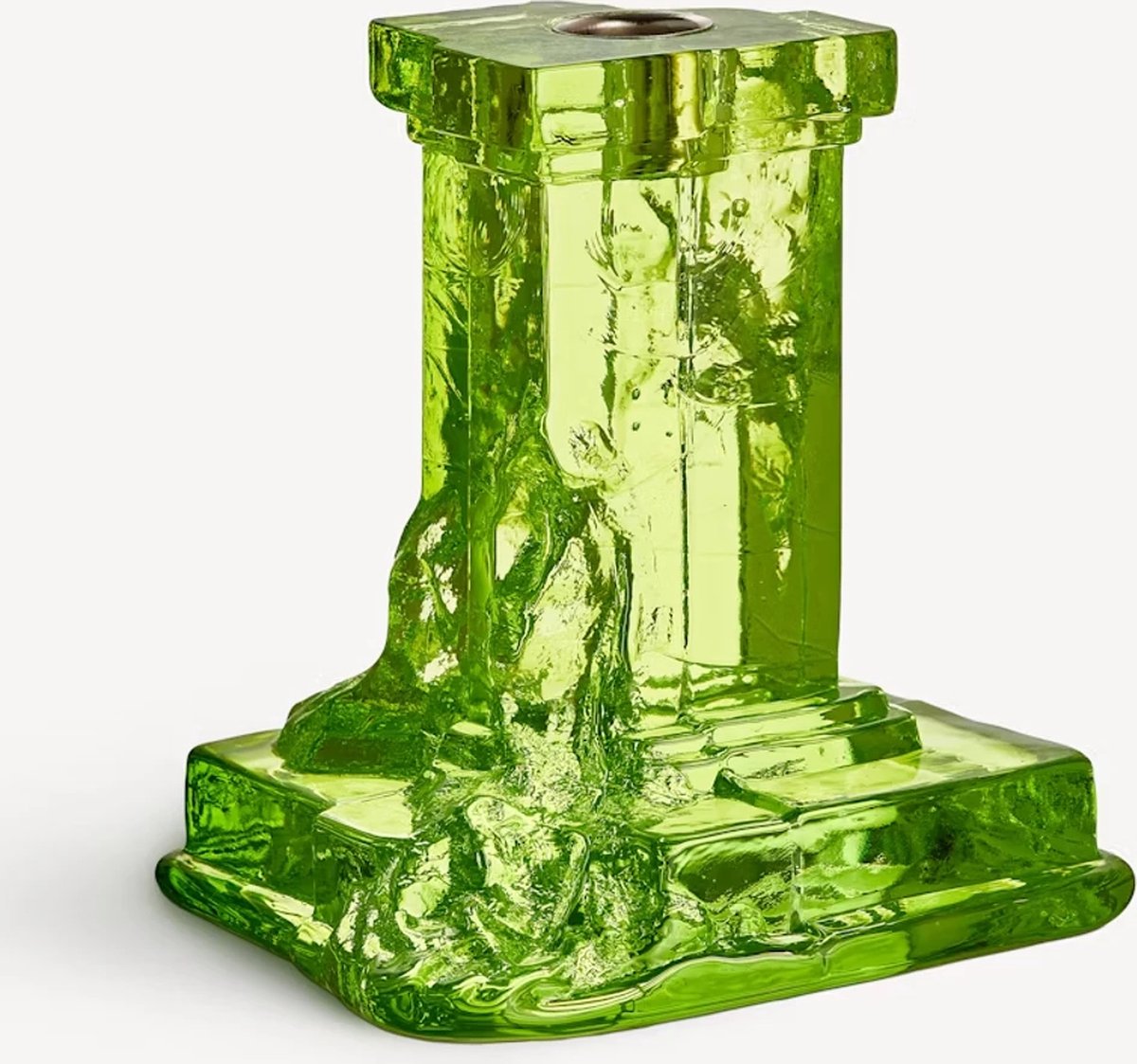 Kosta Boda Candelabro Rocky Baroque 150 mm Kryptonit