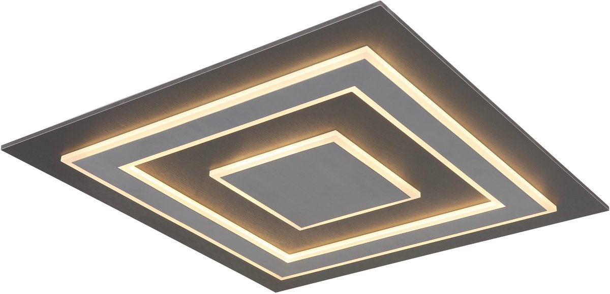 Plafón LED Jayden (50 W, L x An x Al: 600 x 600 x 46 mm, Blanco cálido)