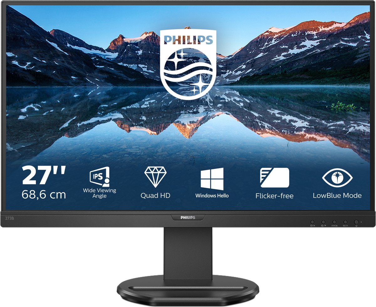 Philips 276B9 Office Monitor - WQHD, Höhenverstellung, USB-C