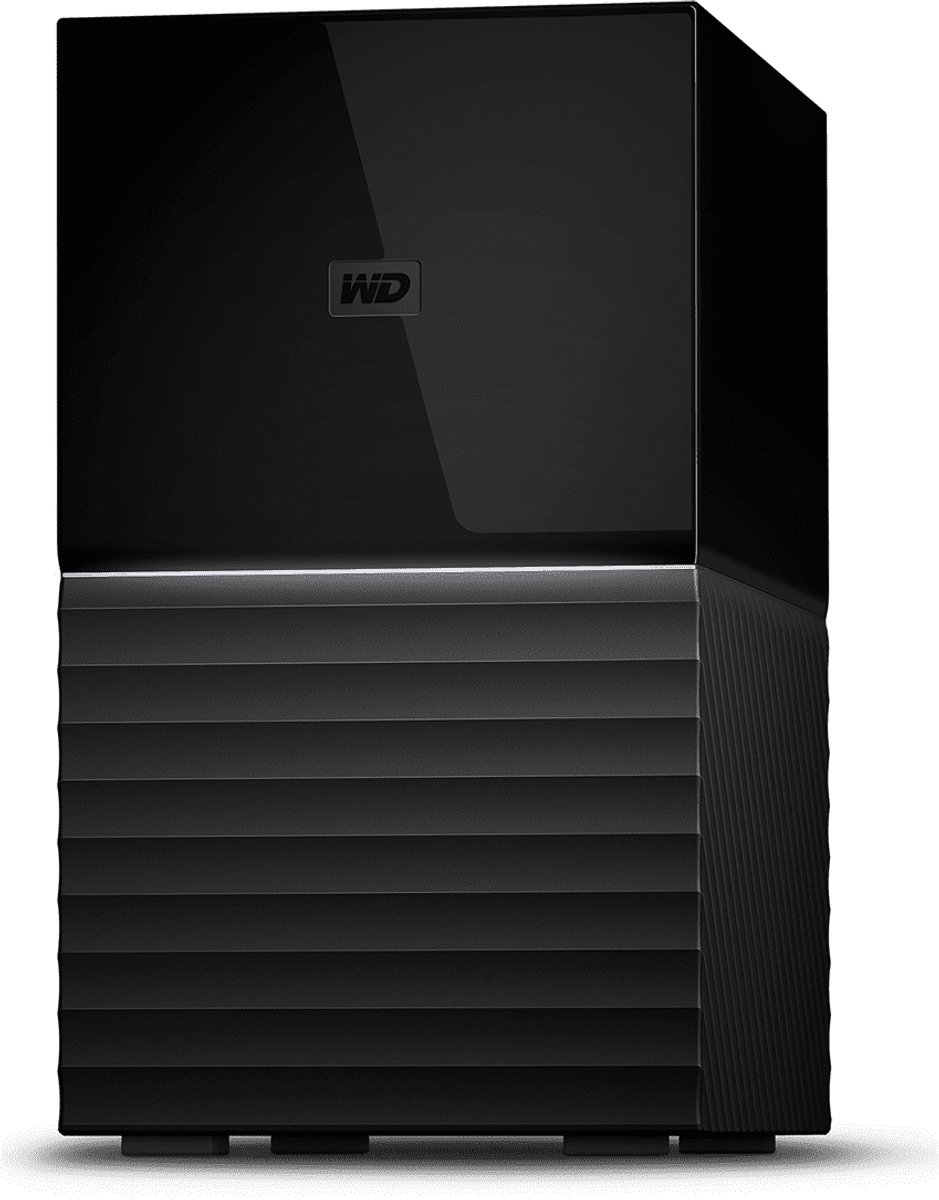 WD My Book Duo 28TB Schwarz Externe Festplatte, USB-C 3.2 Gen 1x1