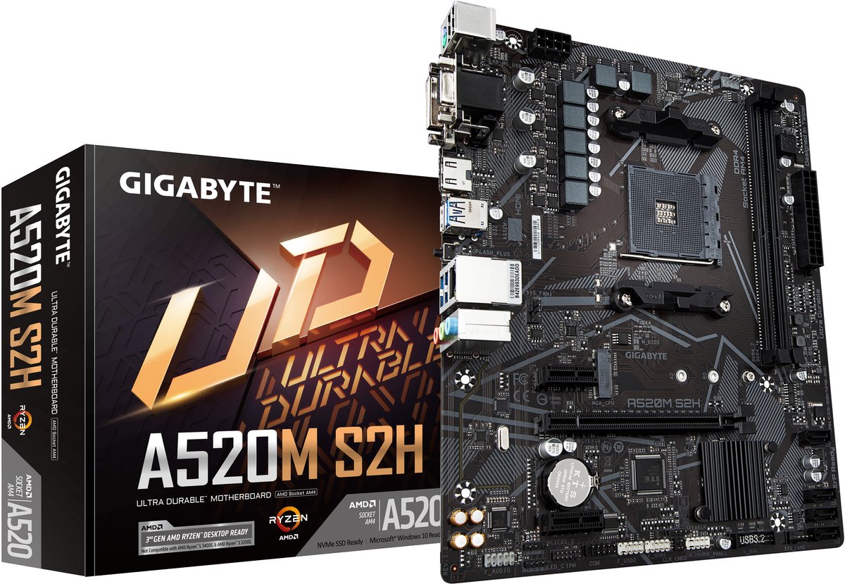 Gigabyte A520M S2H Mainboards