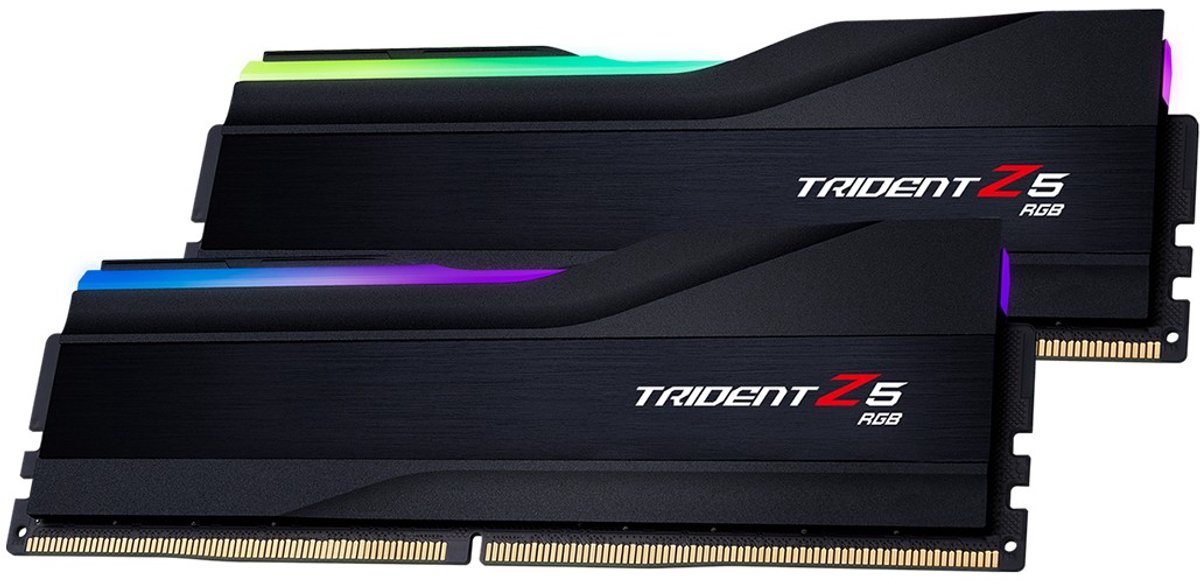 G.SKILL Trident Z5 RGB Schwarz 32GB Kit (2x16GB) DDR5-6000 CL36 DIMM Arbeitsspeicher