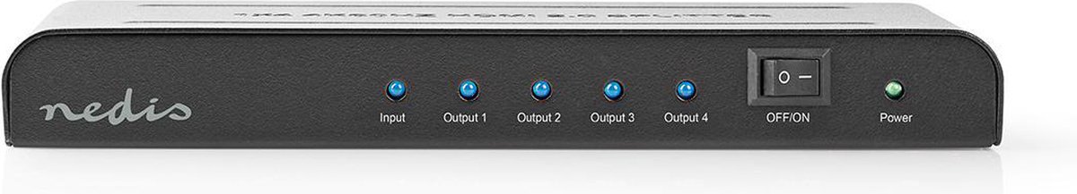 Nedis HDMI Splitter 4-Port HDMI™ Eingang 4x HDMI