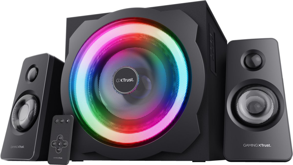 Trust Gaming GXT629 Tytan RGB 2.1 Lautsprecher Set
