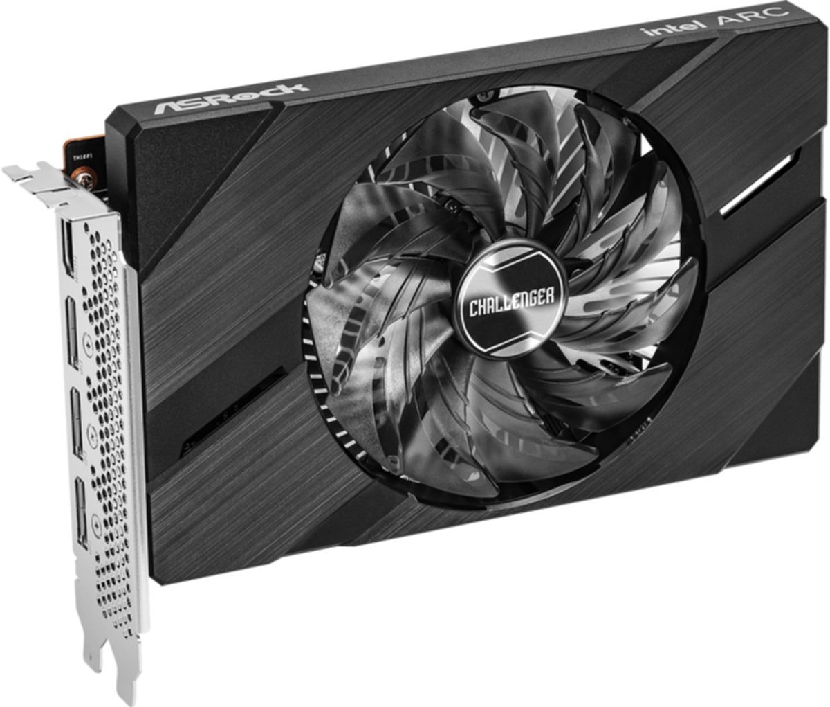 ASRock Intel Arc A380 Challenger ITX 6GB OC - A380 CLI 6GO, 6GB GDDR6, HDMI, 3x DP