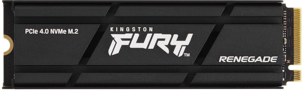 Kingston FURY Renegade SSD mit Heatsink 2TB M.2 PCIe 4.0 NVMe - internes Solid-State-Module