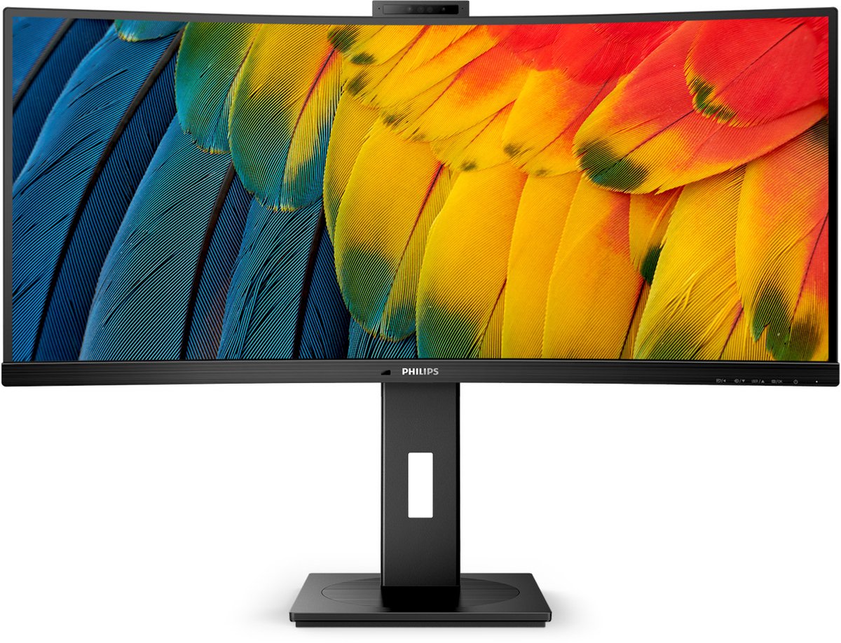 Philips 34B1U5600CH Office Monitor - UWQHD, Webcam, USB-C