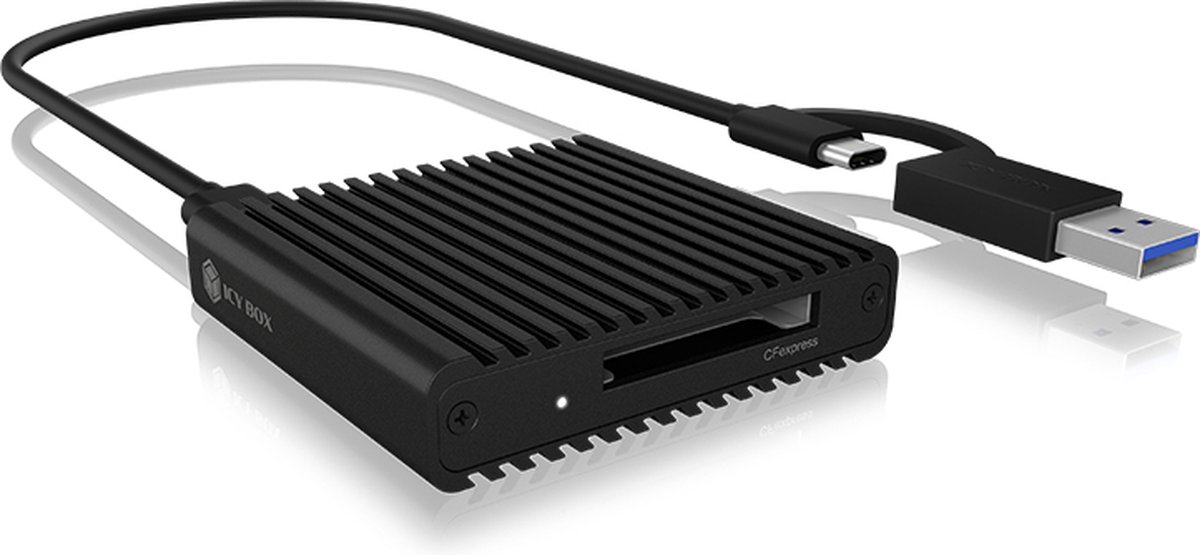 ICY BOX CFexpress™ Typ-B Kartenleser mit USB 3.2 (Gen 2)